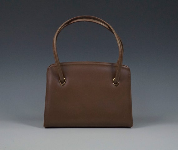 Coblentz Handbag Purse Tan Color Real Leather Vin… - image 1