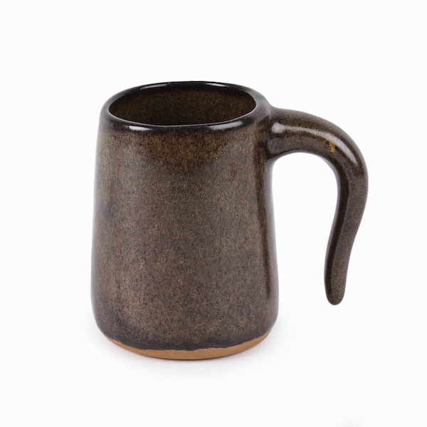 Edna Arnow Ceramic Cup Brown Color