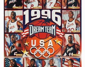 Which 1995-96 NBA Player from the 1996 Dream Team (1996 Team USA