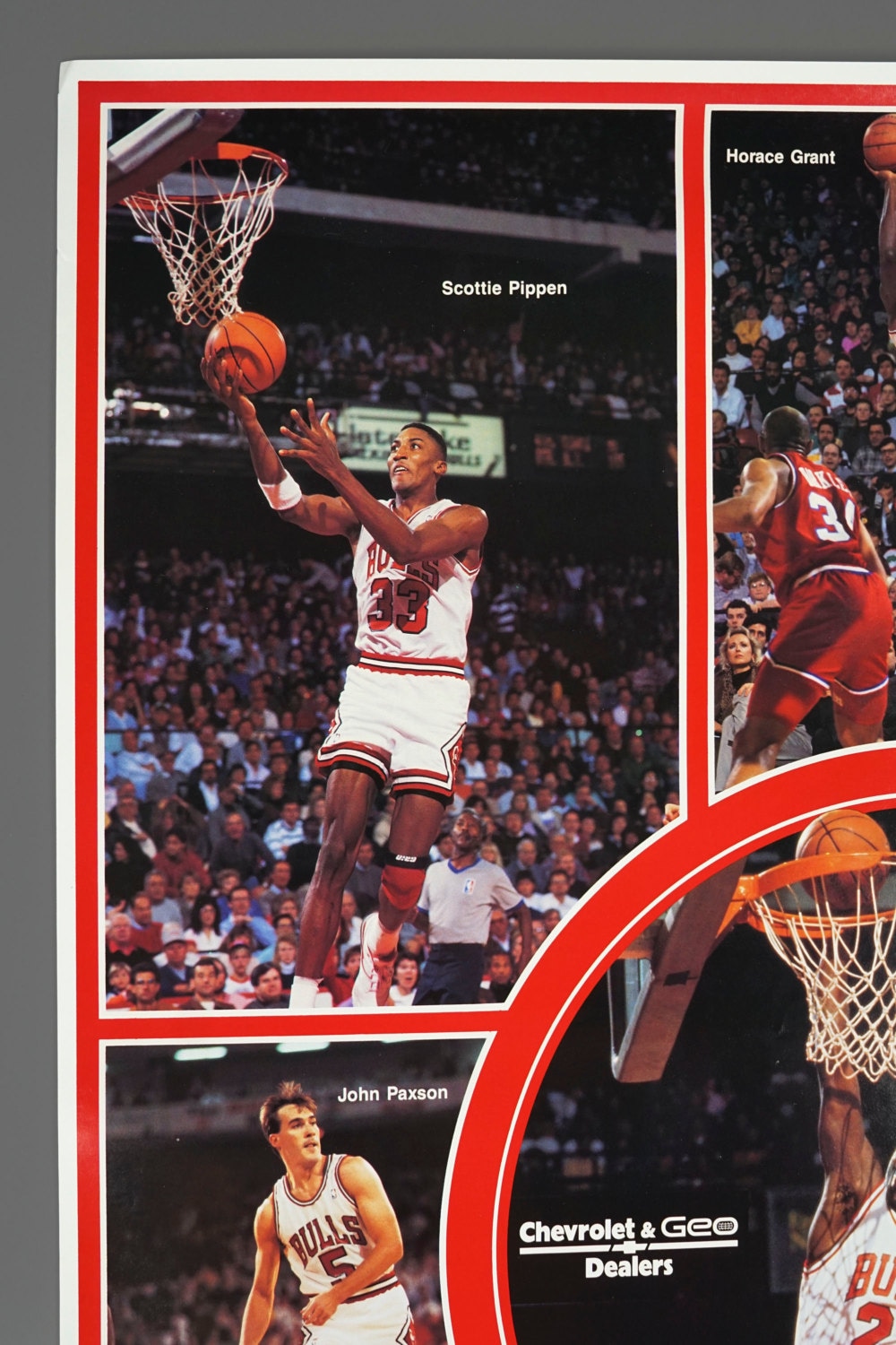 1991年イースタンカンファレンスチャンピオン NBAシカゴブルズポスター