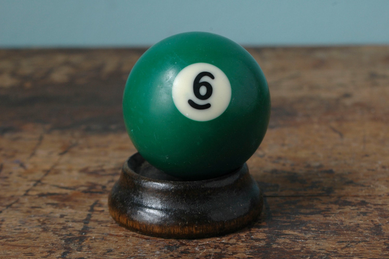 Green 6 Billiard Pool Ball 2.25 Number Six VI Solid Etsy