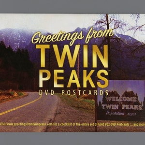 Twin Peaks Gold Box Postcard Card 46 of 61 Phoebe Augustine - Etsy