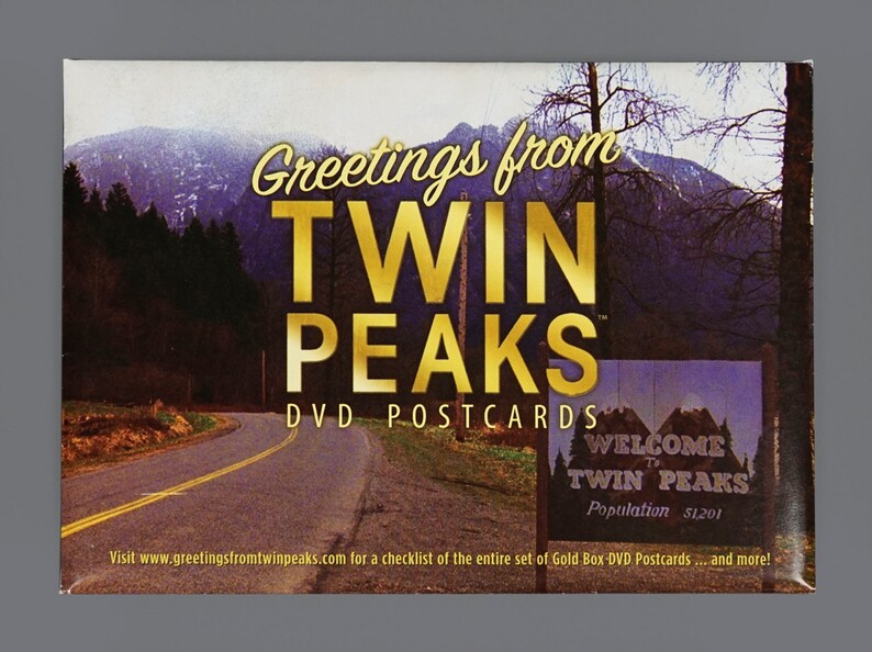 Twin Peaks Gold Box Postcard Card # 56 of 61 Heather Graham as Annie Blackburn