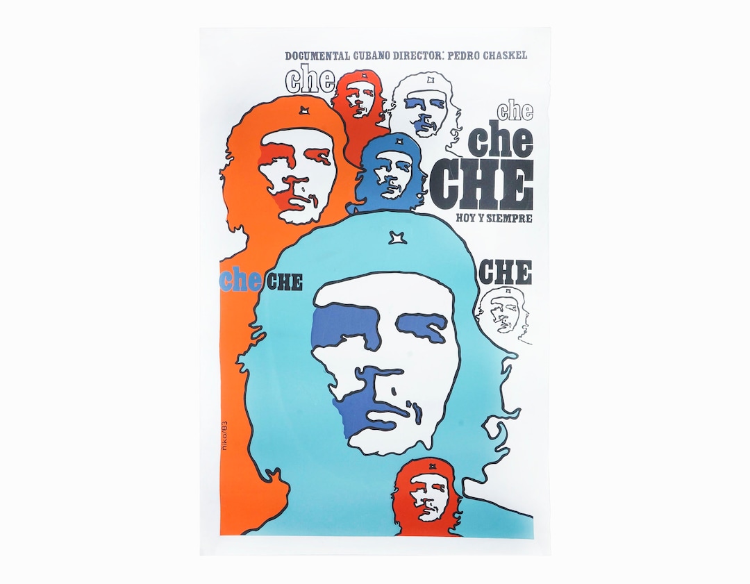 1983 チェ・ゲバラ セリグラフ版画「Hoy Y Siempre Che」 by Niko