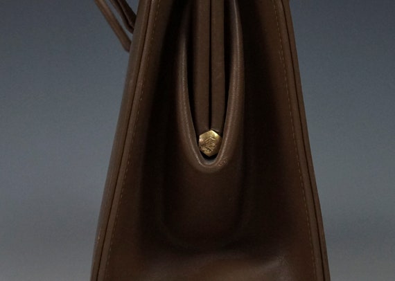 Coblentz Handbag Purse Tan Color Real Leather Vin… - image 9