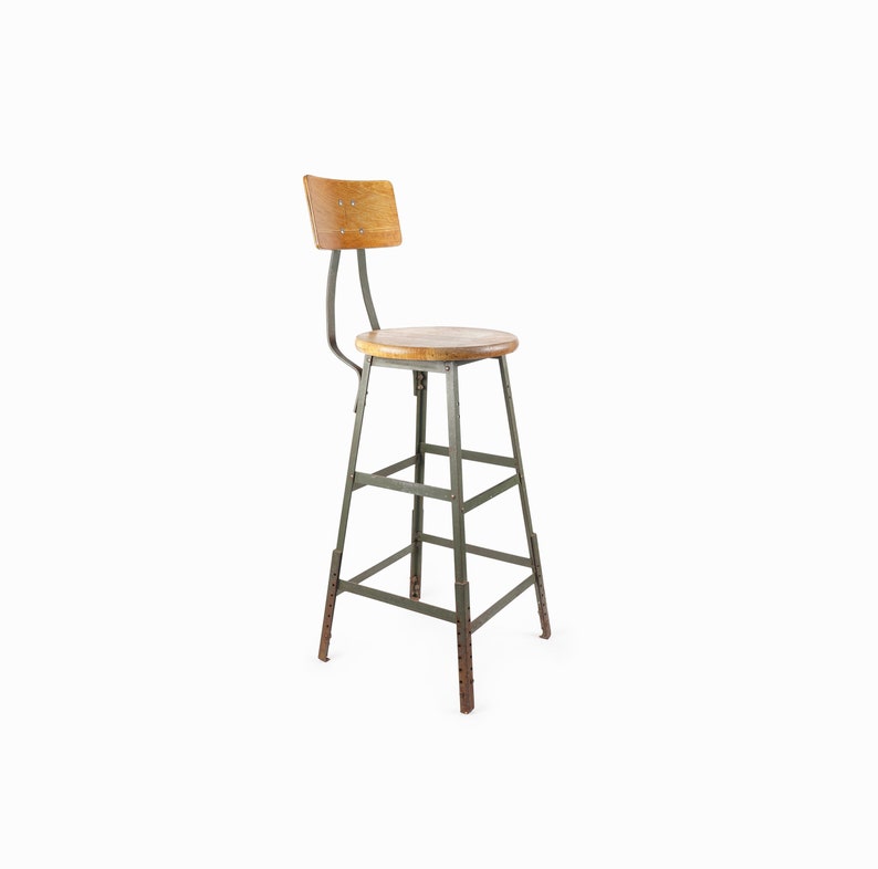 Pollard Brothers Mfg Industrial Stool High Chair image 1