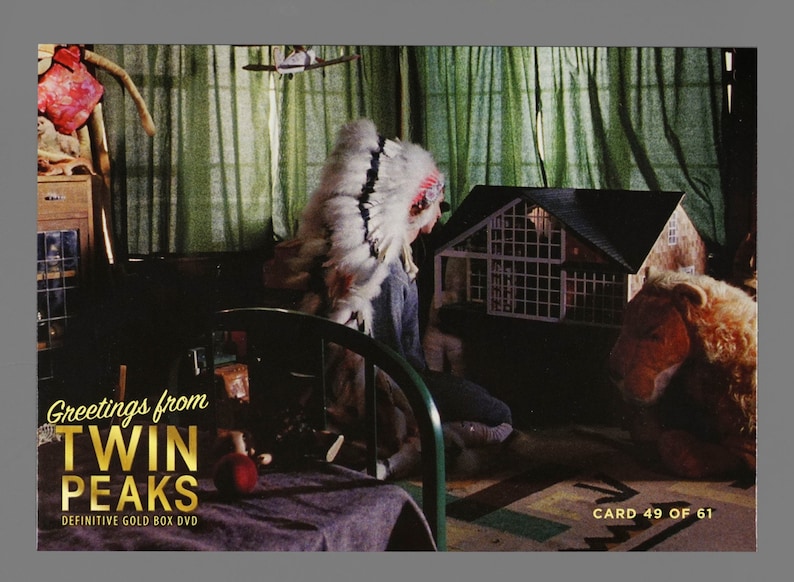 Twin Peaks Gold Box Postcard Card # 49 of 61 Audrey Horne/'s Brother