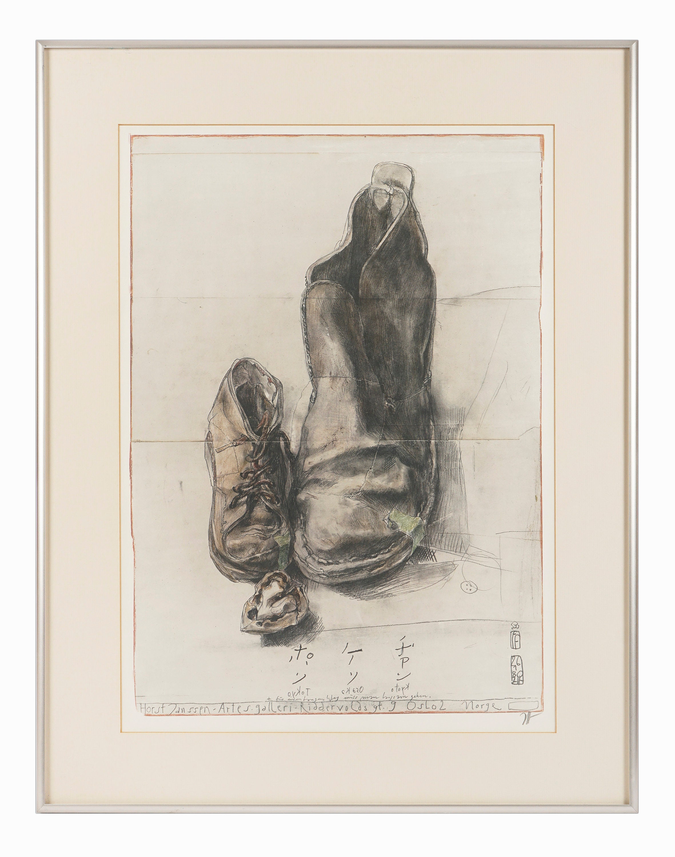 Horst Janssen Lithograph on Paper Signed - Etsy