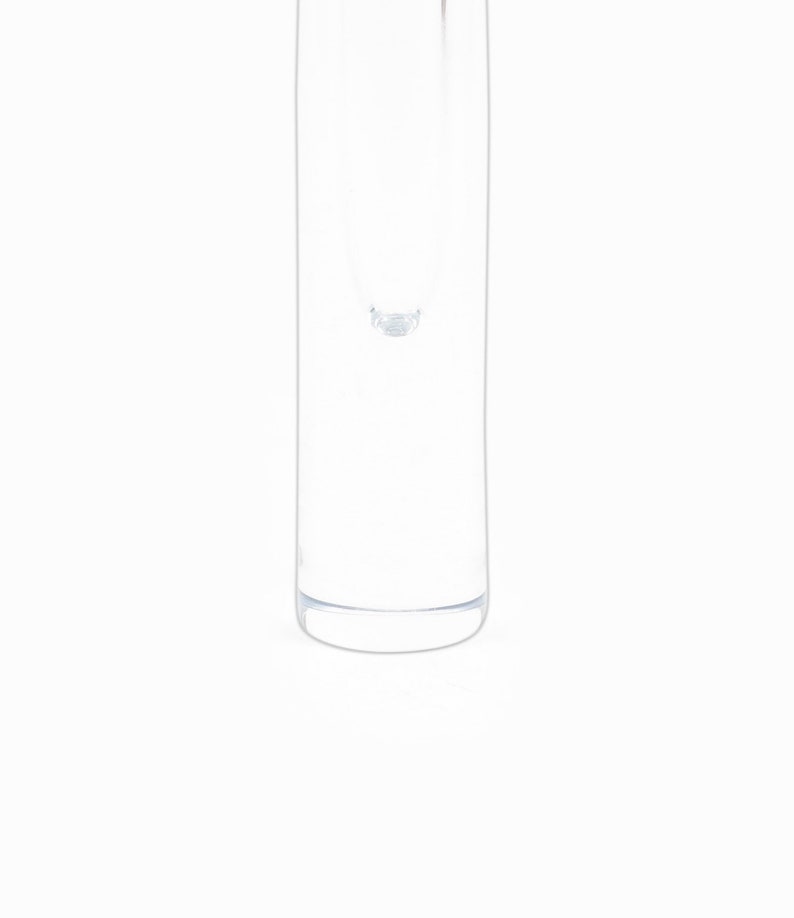 Orrefors Glass Bud Vase Clear Sweden 4417 Vintage image 3