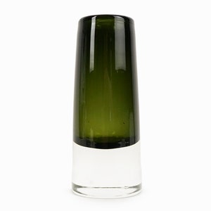 Murano Style Glass Vase Small Mid Century Modern image 3