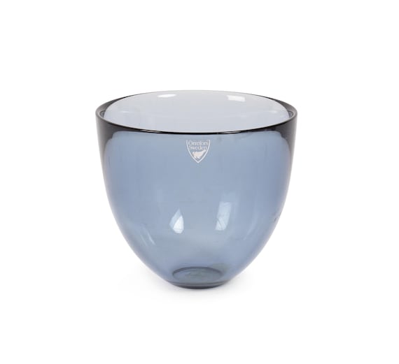 レナ・バーグストロム ガラス花瓶 オレフォルス スウェーデン クリア