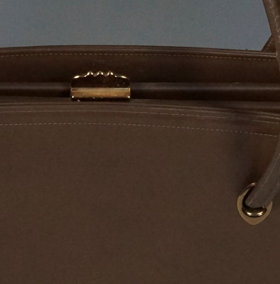 Coblentz Handbag Purse Tan Color Real Leather Vin… - image 5