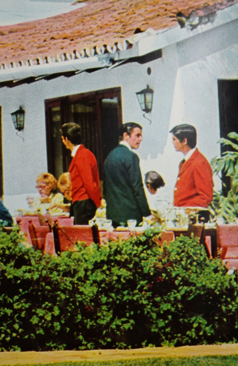 1970s Marbella Malaga Spain Espana Travel Poster 24.5 x 39 Vintage Poster image 4