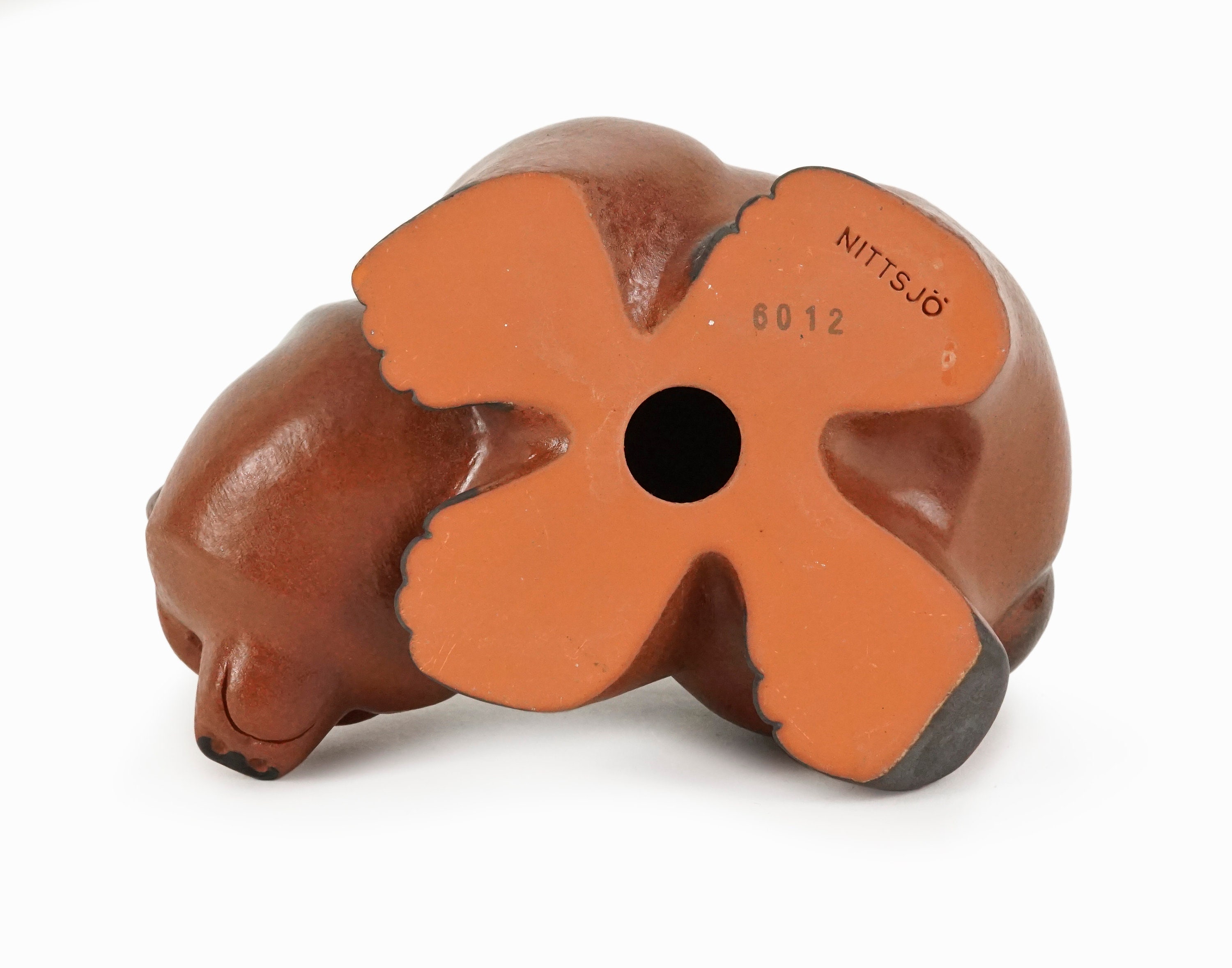 Nittsjö Large Bear Figurine Thomas Hellström Sweden Model 6012