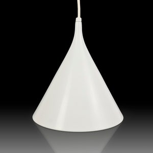 Nessen Studios Lamp Fixture Greta Von Nessen White Ceiling Lamp New York Mid Century Modern image 3
