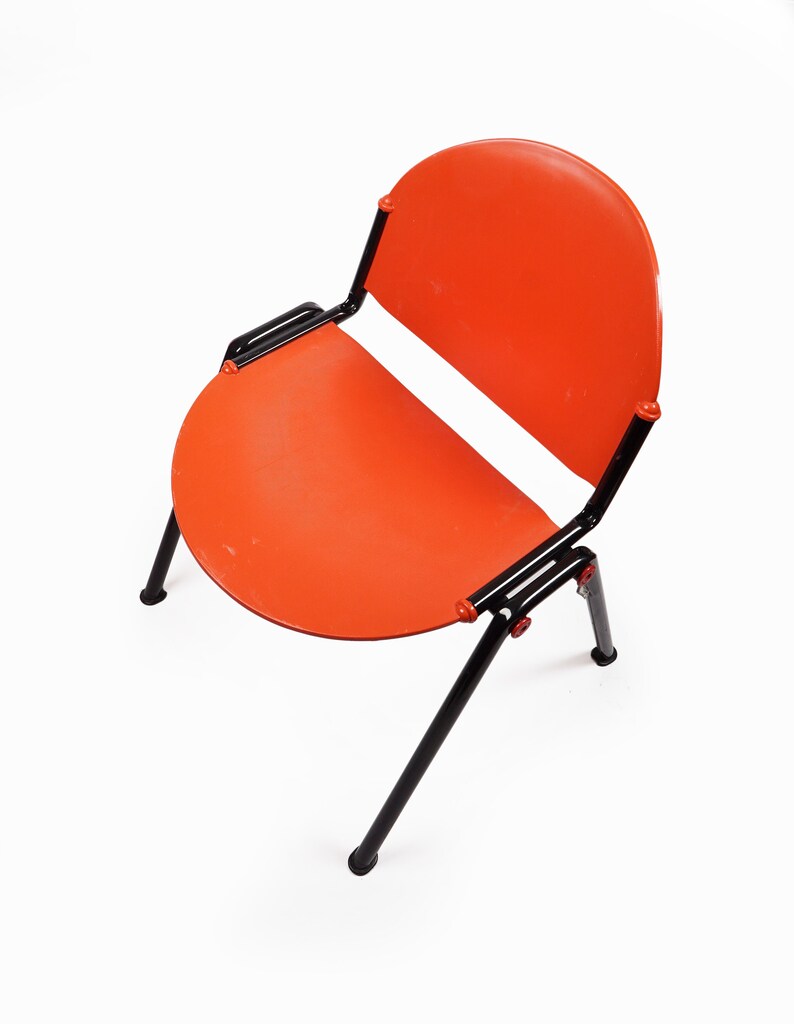 LAMM Modulamm Chair Parma Italy Red image 3