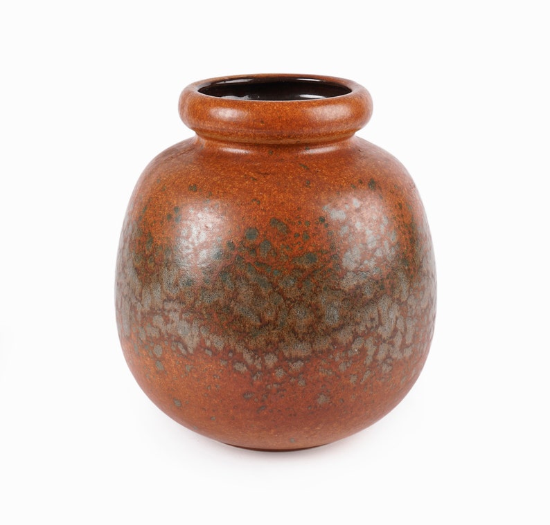 Scheurich Ceramic Vase Germany Vintage 284-19 image 2