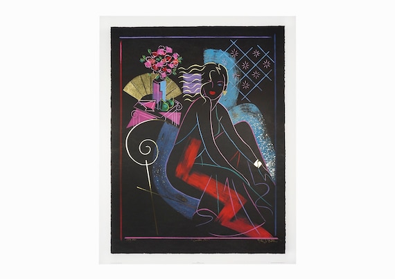 1990 Keith Mallett Lithograph 