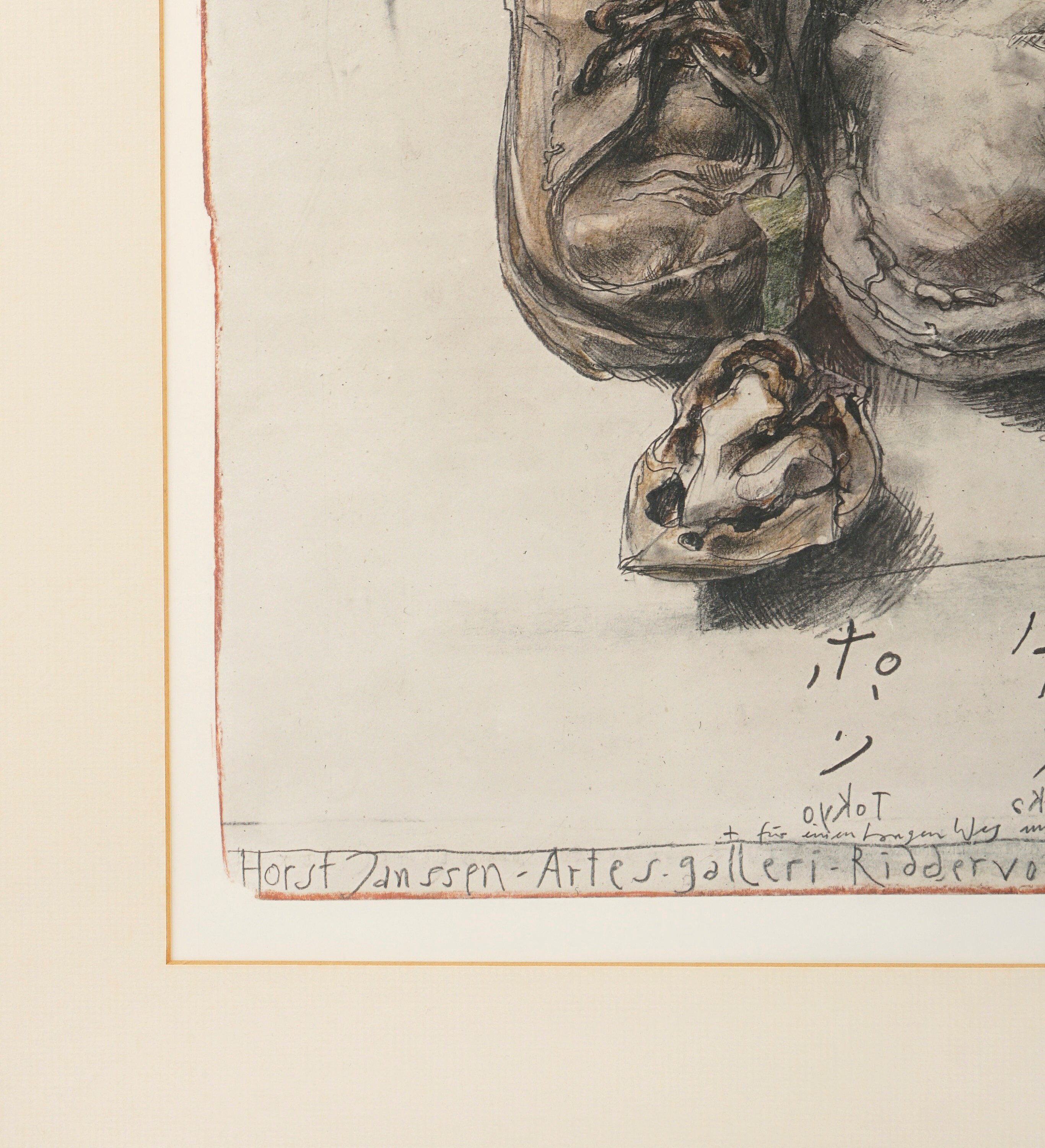 Horst Janssen Lithograph on Paper Signed - Etsy