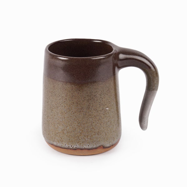 Edna Arnow Ceramic Cup Brown Coffee Mug