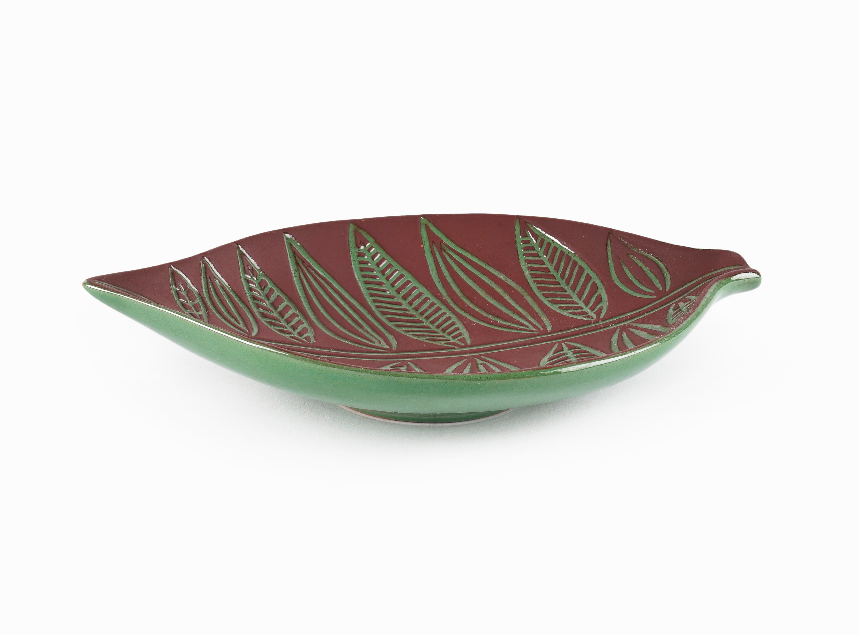 1959-62 Hjördis Oldfors Ceramic Plate Upsala Ekeby Mid