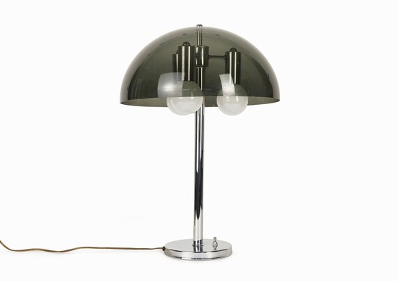 mid century mushroom lamp