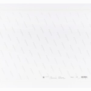 May include: White, textured, rectangular sheet of paper with a repeating pattern of the word "Crescent" in a light gray color. The bottom right corner of the sheet has a small black and white barcode and the text "Made in USA".