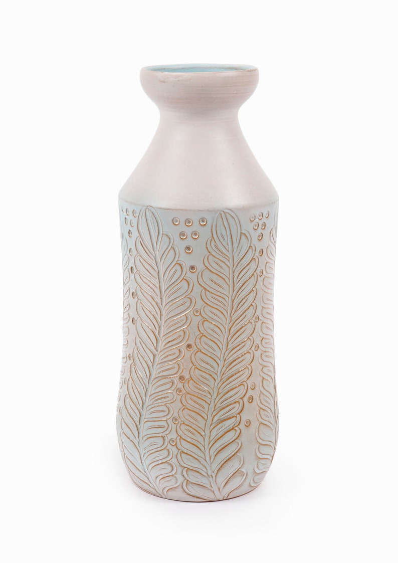 Vintage Ceramic Vase Finland image 5