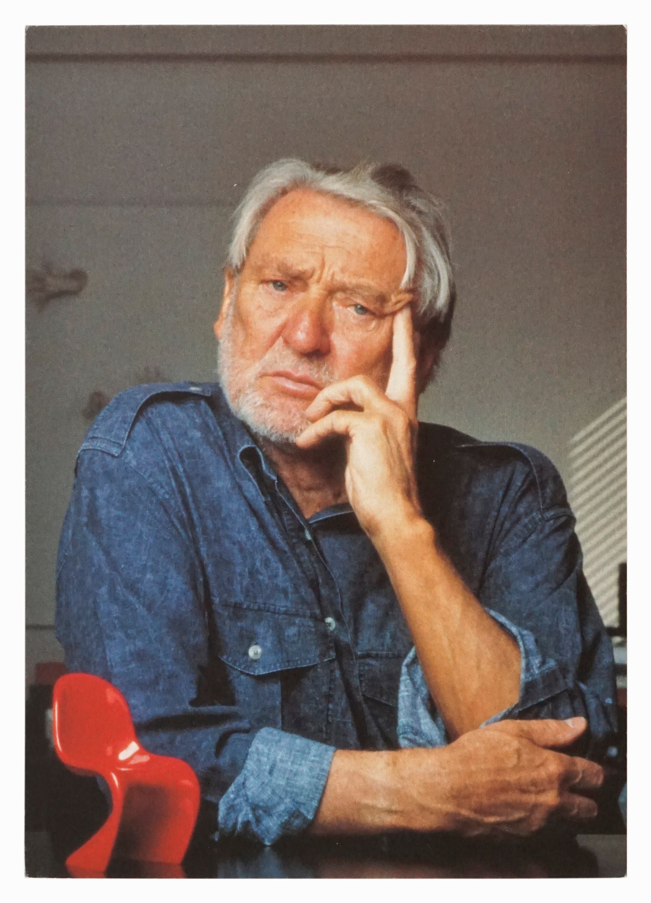 Vitra Museum Postcard Verner Panton Chair Designer Furniture Post