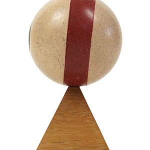 No. 15 Pool Ball Clay Billiard Ball Size 1 7/8 Fifteen XV Stripe Striped image 3