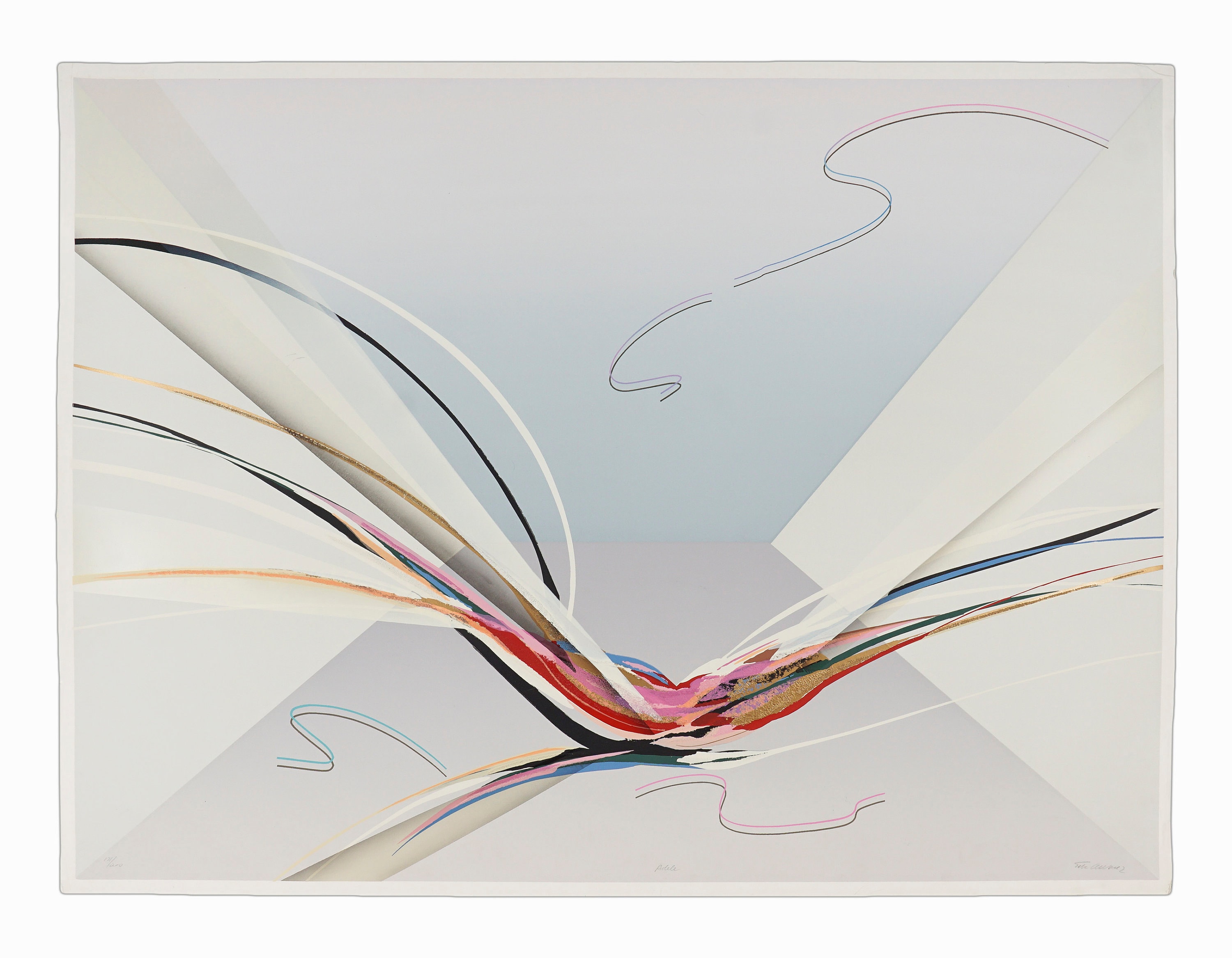 Elba Alvarez "Adele" Mixed Media Print on Paper sold by Cool Grouse