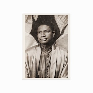 Fotofolio Postcard Ossie Davis Post Card Vintage