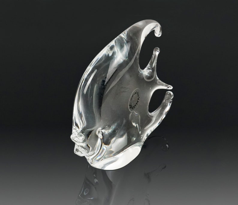 Vincenzo Nason Murano Crystal Glass Fish Italy image 3