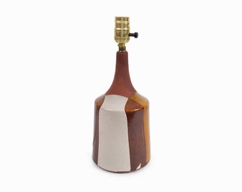 Italian Ceramic Lamp Small Mid Century Modern