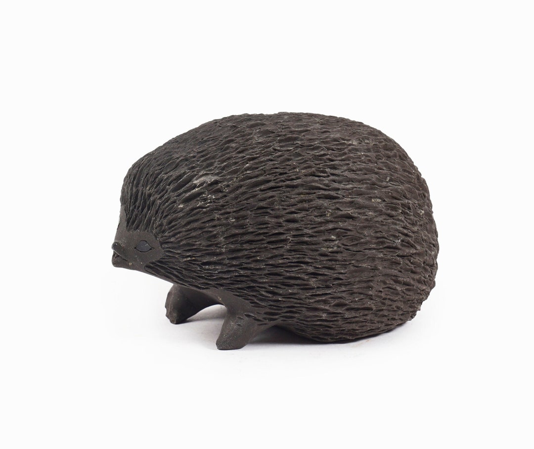 Ellen Karlsen Ceramic Hedgehog Figurine Large Kähler Keramik Etsy