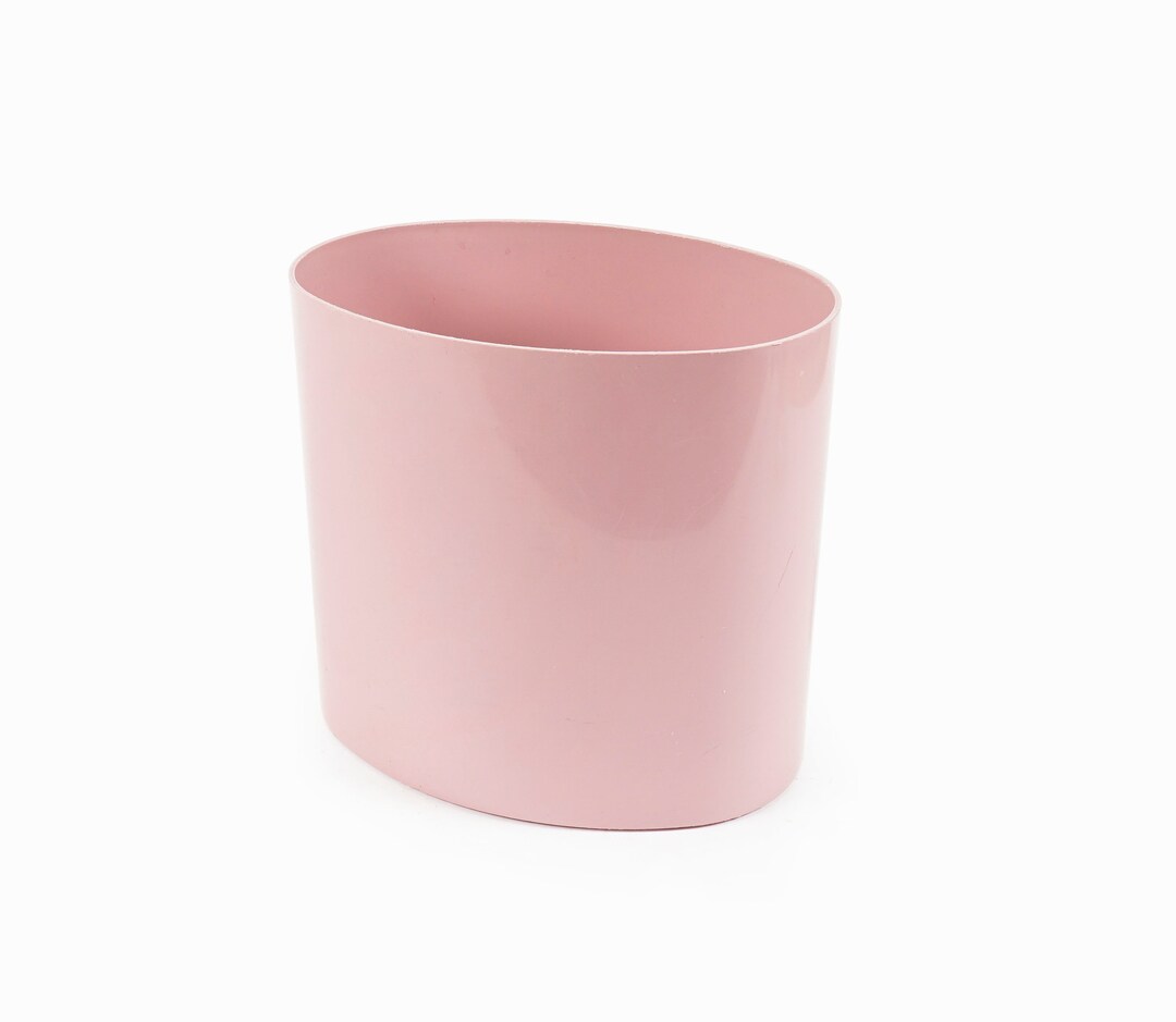 Kartell Plastic Pink Trash Bin Waste Basket Etsy