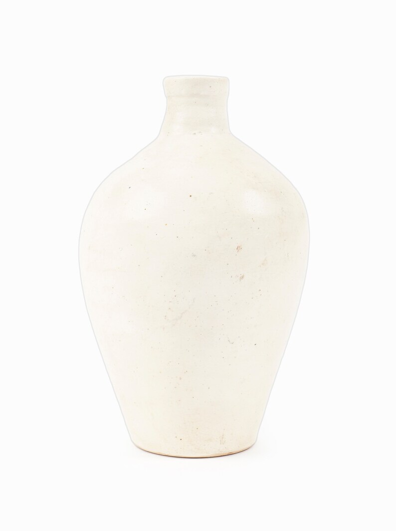 Vintage Ceramic Vase Raccoon Image image 5