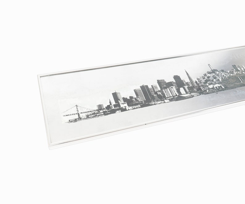 Harry Hambly Tin Foil Print San Francisco Skyline image 6