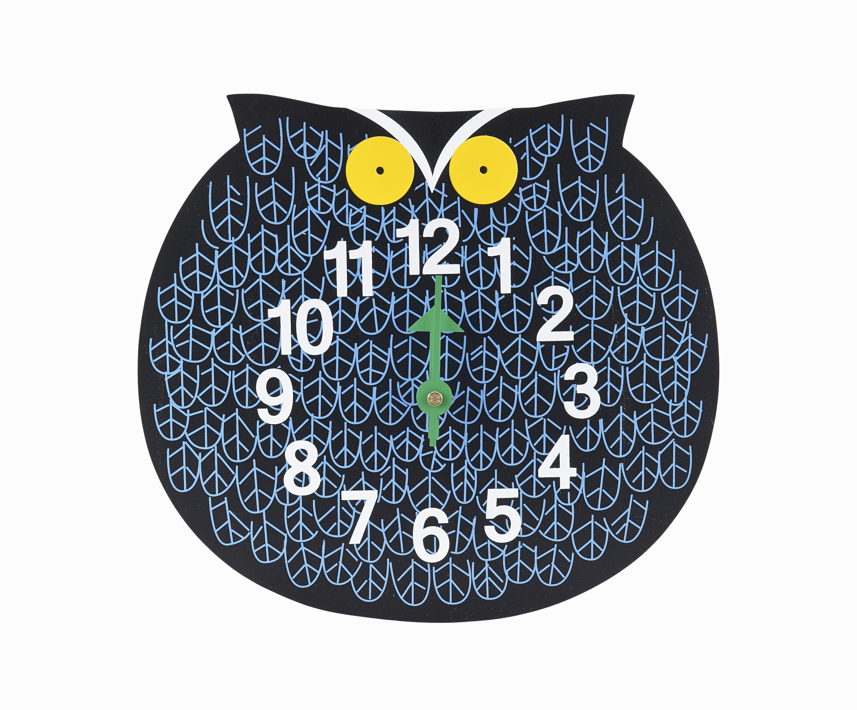 George Nelson Children's Clock Omar The Owl Wall