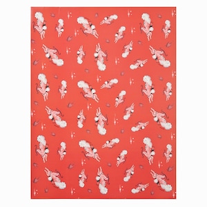 Gary Baseman Wrapping Paper Sheet Gift Paper Pop Art Print &quot;Stupid Cupid&quot;