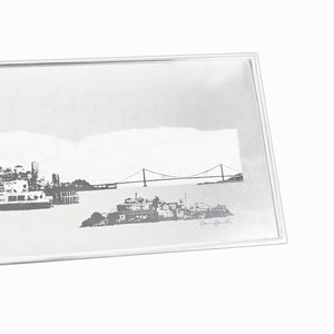 Harry Hambly Tin Foil Print San Francisco Skyline image 4