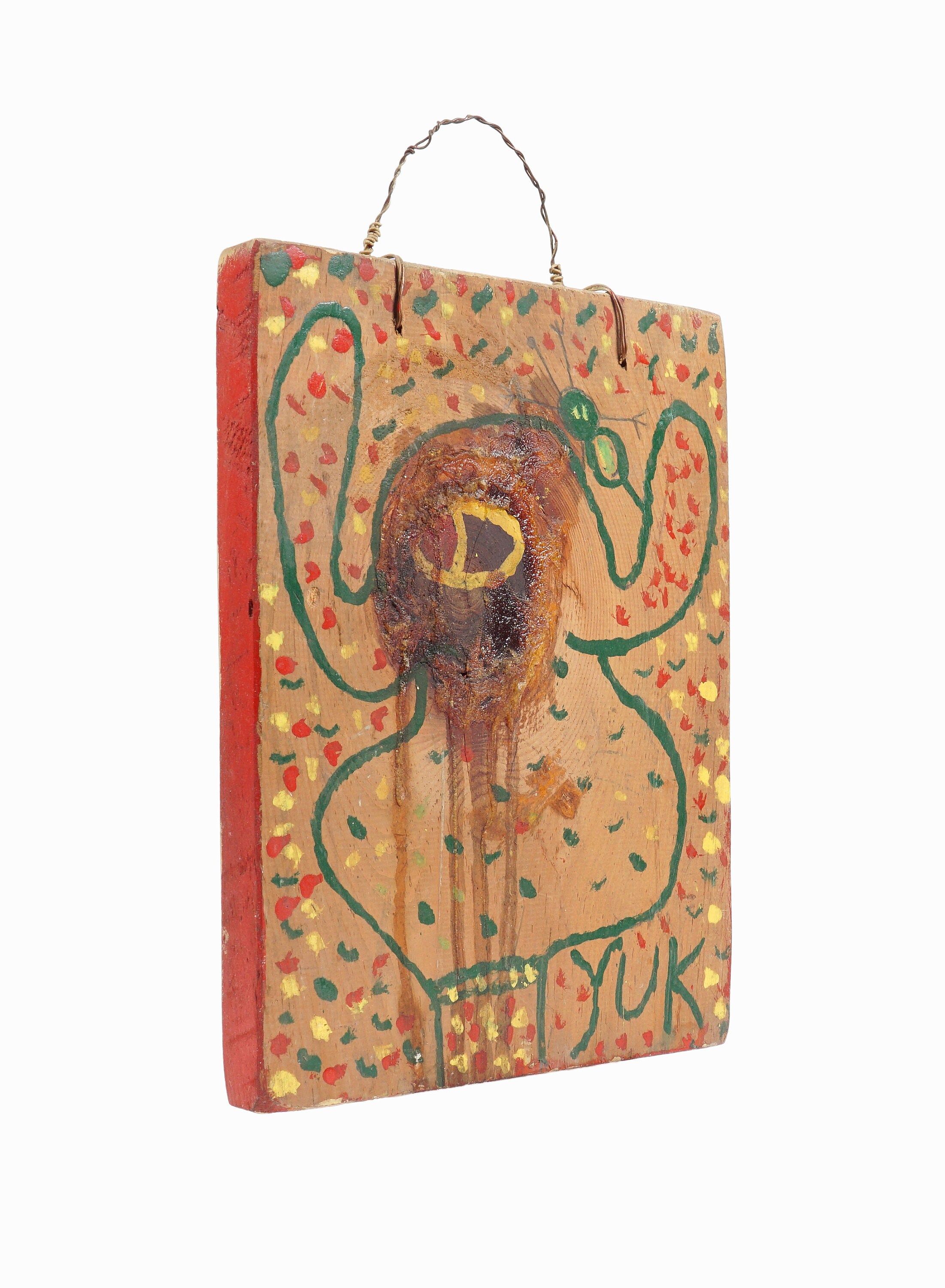 Albert Kid Mertz Mixed Media Sculpture YUK Sign Outsider Art - Etsy