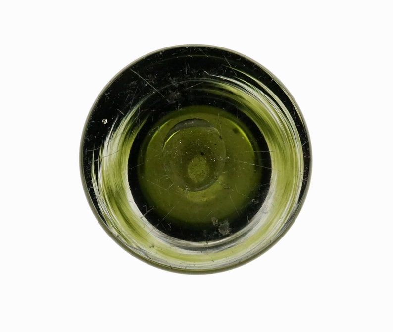 Murano Style Glass Vase Small Mid Century Modern image 6