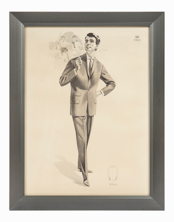 Gentlemen'sファッションイラスト写真集　1930〜60 スーツスタイル 50s & '60sメンズ・ファッション・スタイル: ファッション・デザイン