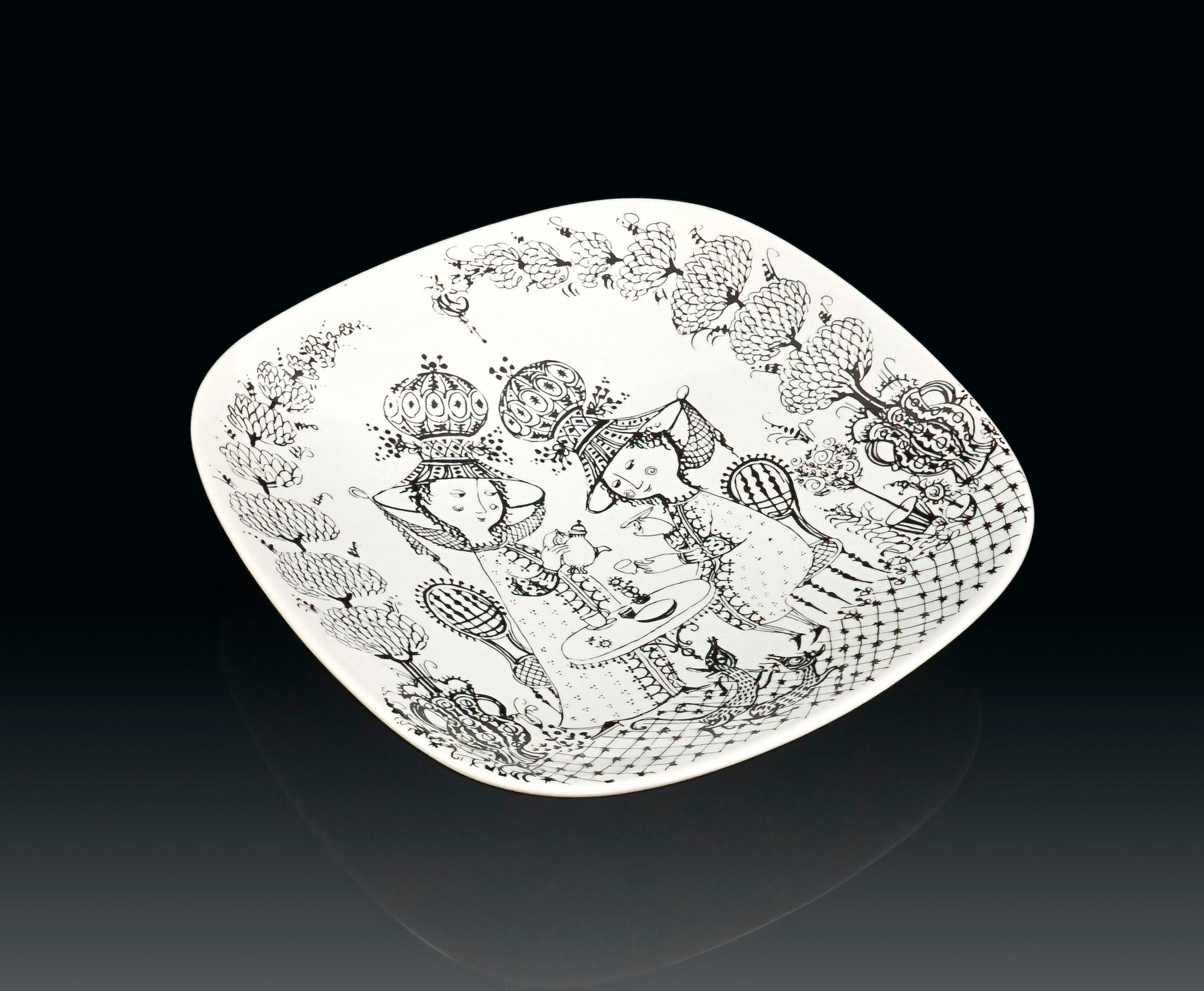 Björn Wiinblad Ceramic Plate 