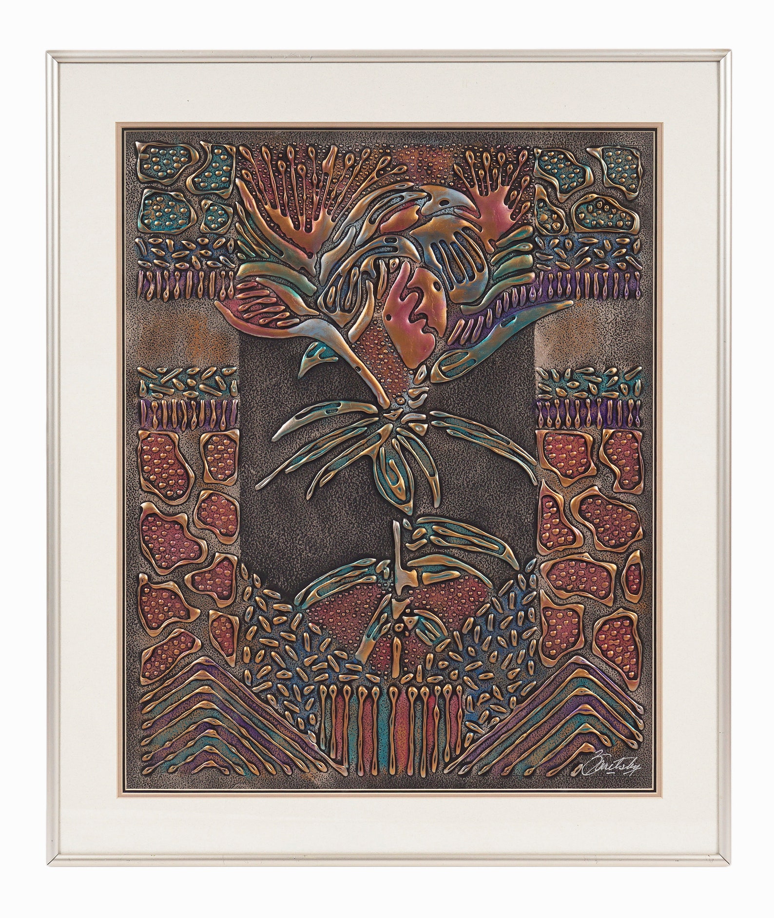 Jon Zaretsky Joel Zaretsky Mixed Media Painting - Etsy