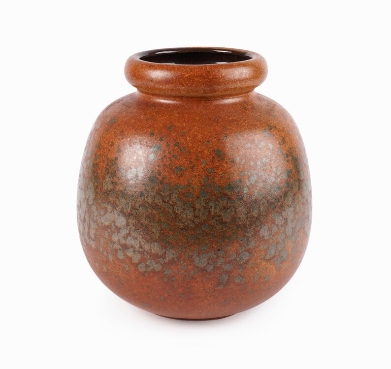 Scheurich Ceramic Vase Germany Vintage 284-19 image 3