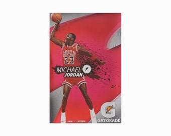 マイケル・ジョーダンのゲータレードポスターがシカゴ・ブルズから発売