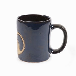 Mara Mex Ceramic Mug Coffee Tea Cup Cat Design Mexican Pottery image 2