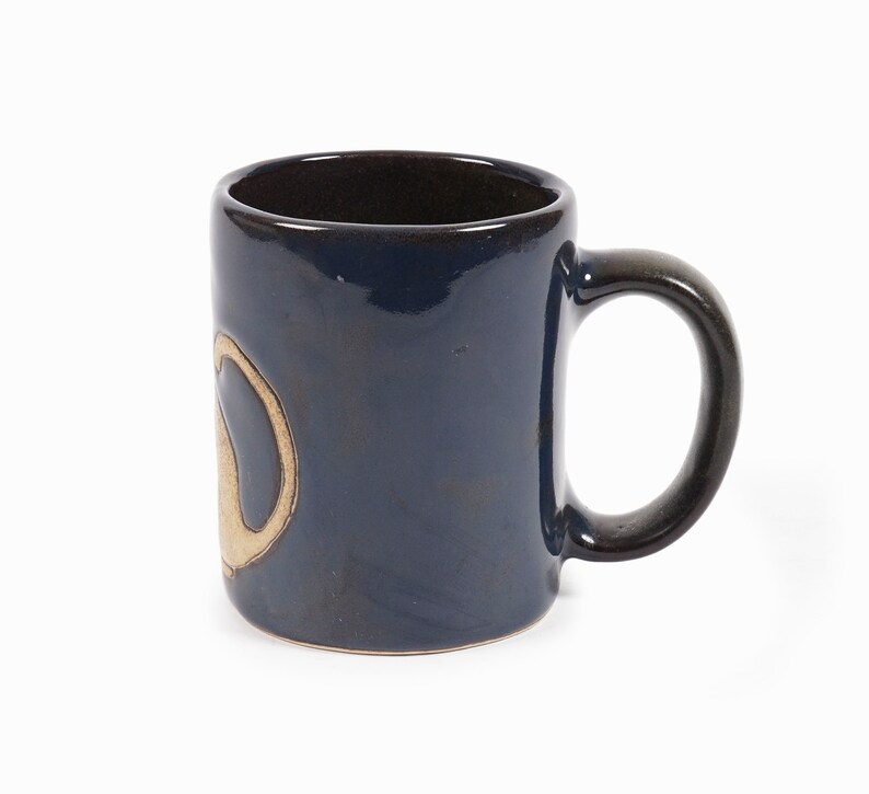 Mara Mex Ceramic Mug Coffee Tea Cup Cat Design Mexican Pottery image 2